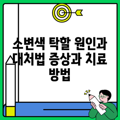 소변색 탁할 원인과 대처법 증상과 치료 방법