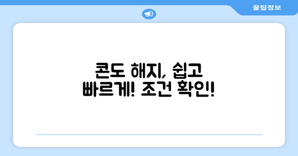 콘도 회원권 해지 절차와 조건