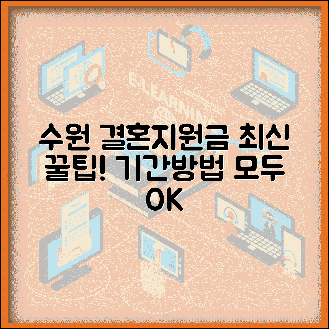 수원시 결혼지원금 최신 소식 | 신청 기간과 방법