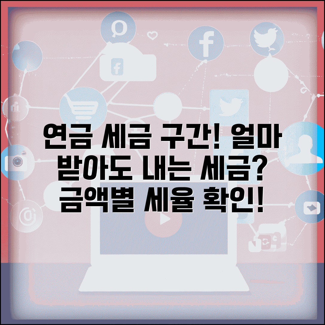 연금소득 세율 적용 구간 | 연금 수령액별 세금 부담률