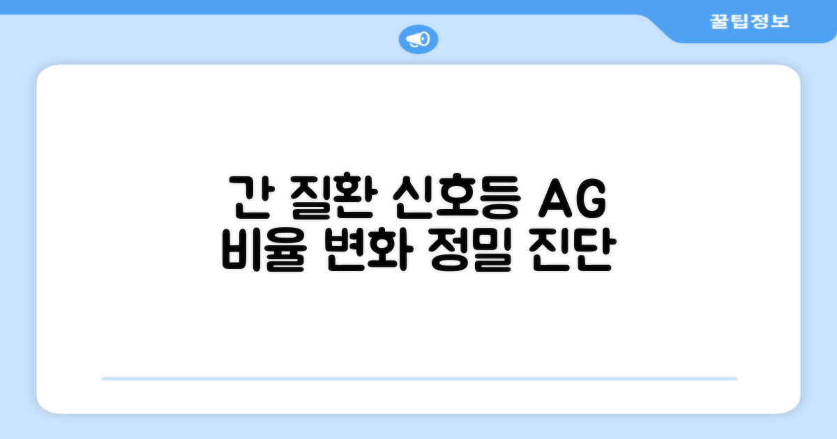 A/G 비율 변화, 간 질환 신호등