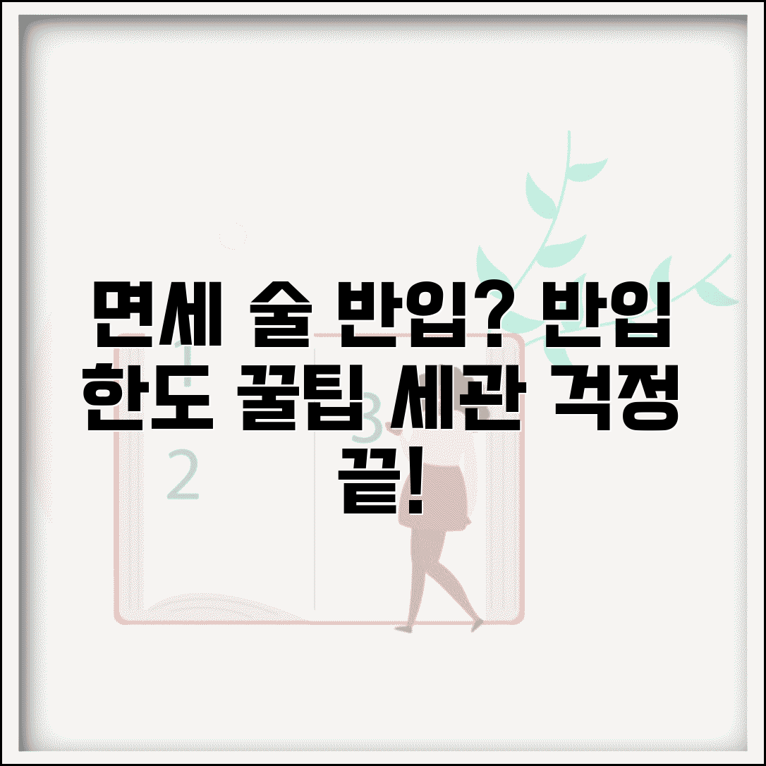 해외 면세점에서 산 술 가져올 수 있나요 | 면세점주류 | 반입한도 | 세관