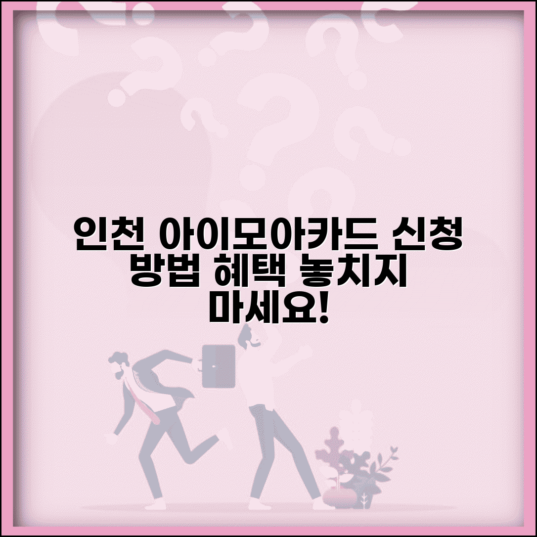 인천 아이모아카드 신청 방법 | 지역 특화 혜택과 발급 절차