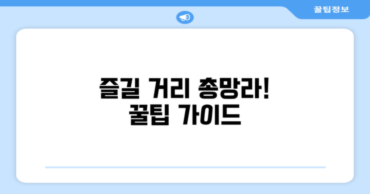 즐길 거리 총정리 가이드