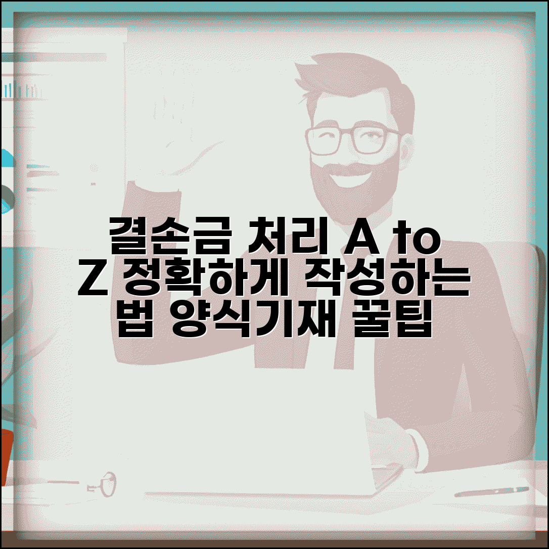 결손금 처리계산서 작성 | 결손금처리계산서 양식 및 기재법