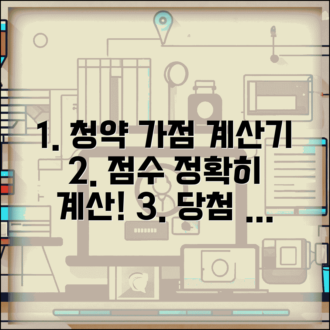 청약 가점 계산기 정확한 사용법 | 내 점수 정확히 계산하고 당첨 가능성 예측하기