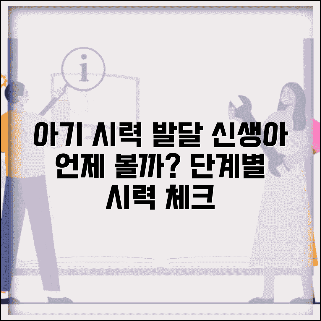 아기 시력 발달 단계 | 신생아 시력 언제 보이나