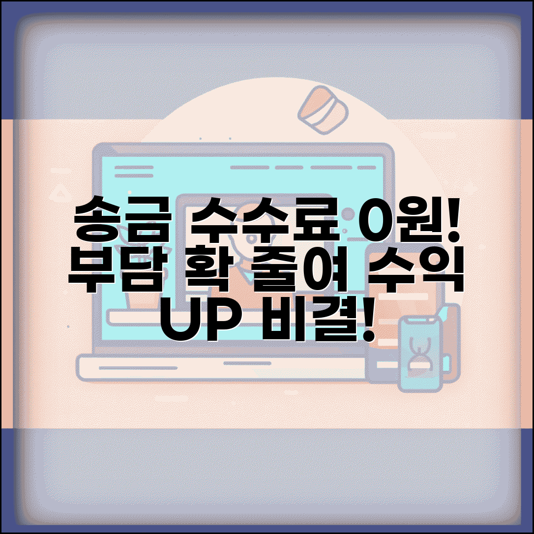 송금받기 수수료 절약법 | 송금 수수료 부담 최소화하고 수익 극대화하는 방법