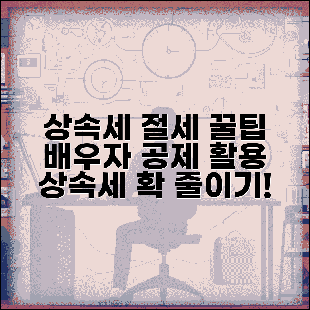 상속세 절세 방법 배우자 공제 활용 전략 | 상속세 줄이는 방법 꿀팁