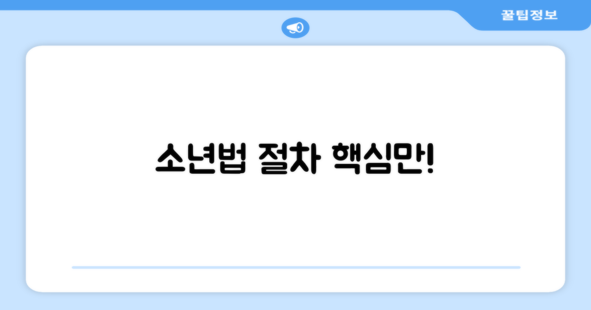 소년법 적용 절차 살펴보기