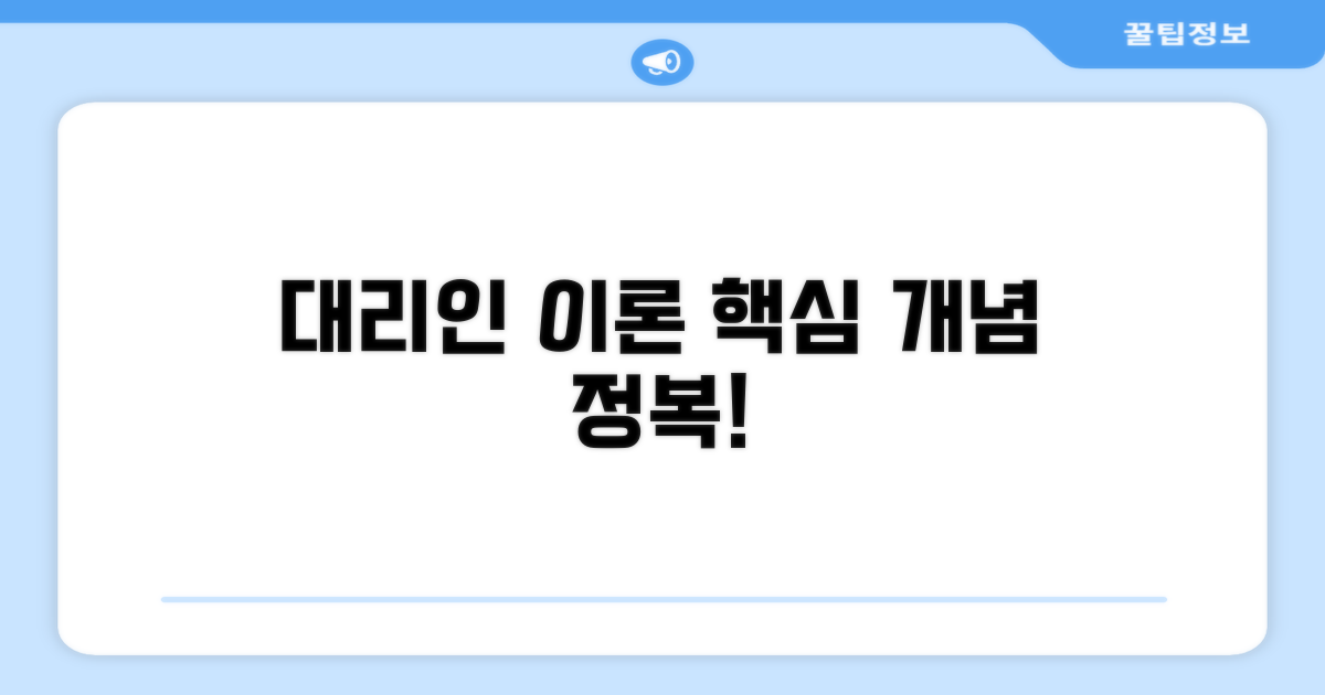 대리인 이론 핵심 개념 탐구