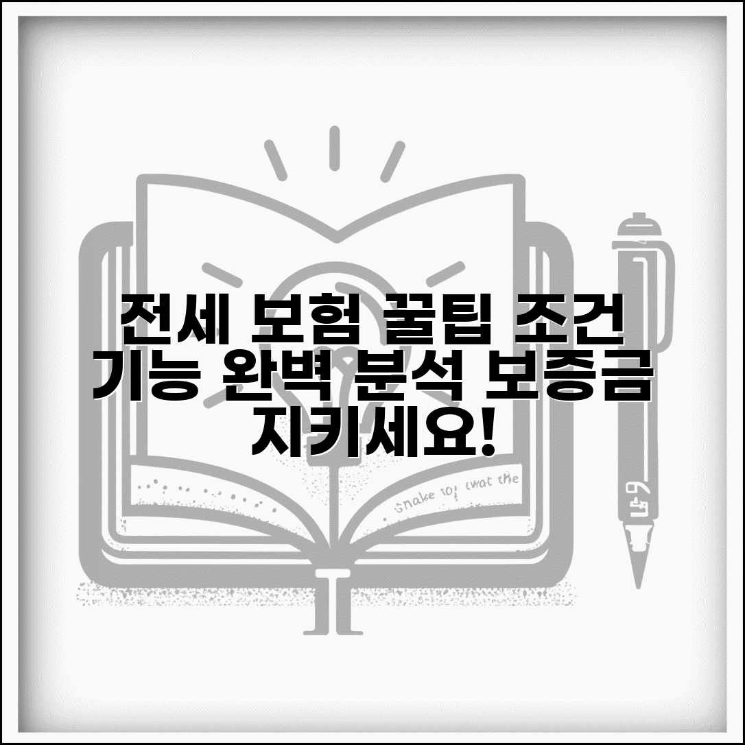 전세 보험 가입 조건 및 기능 | 집주인 동의, 보증금 모터, 내용 알아보기