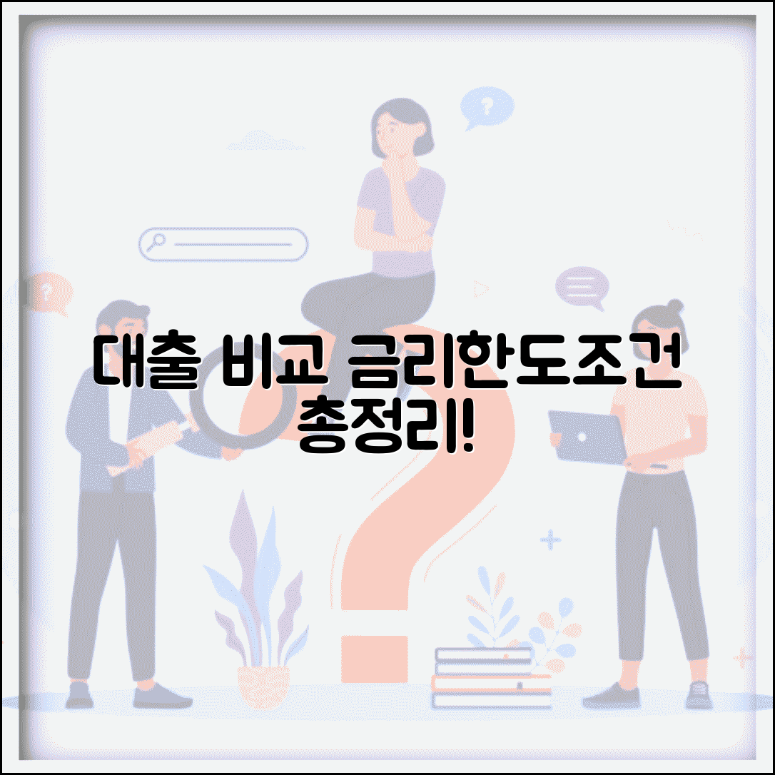 주택담보대출 비교 | 금리, 한도, 조건, 상환방법 총정리