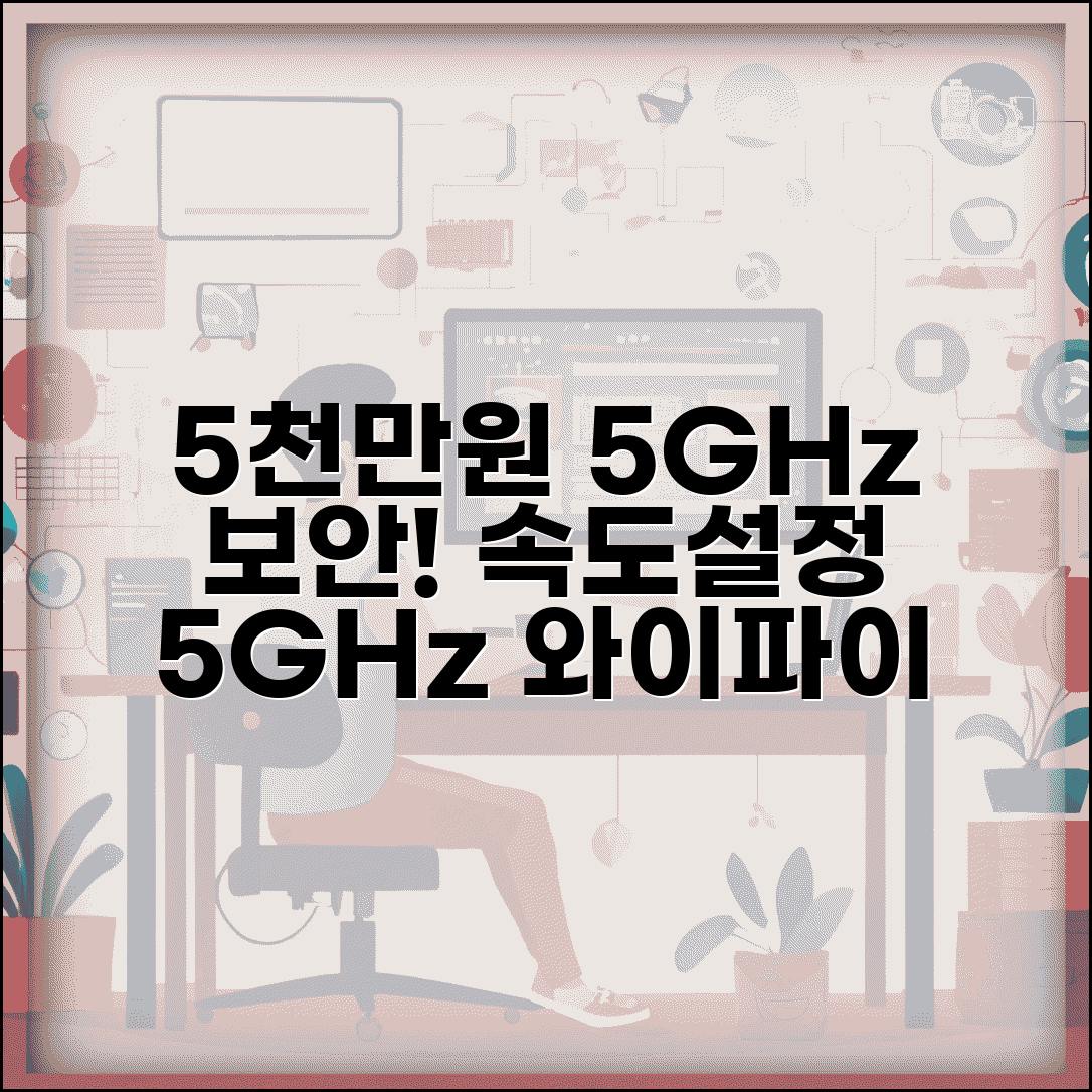 5천만원 5GHz 와이파이 보안 해결 | 5GHz 와이파이 속도, 설정, 문제점 총정리