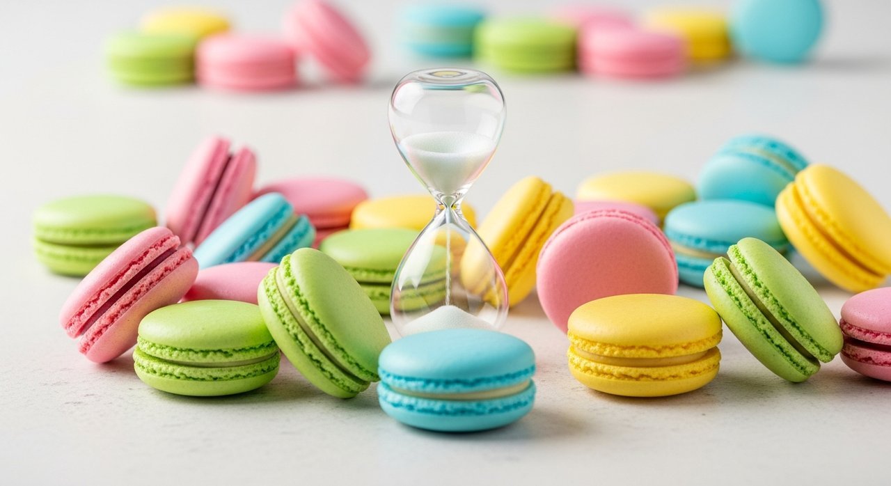 마카롱 건조 시간 얼마나, 꼬끄 말리는 시간 꿀팁 공개