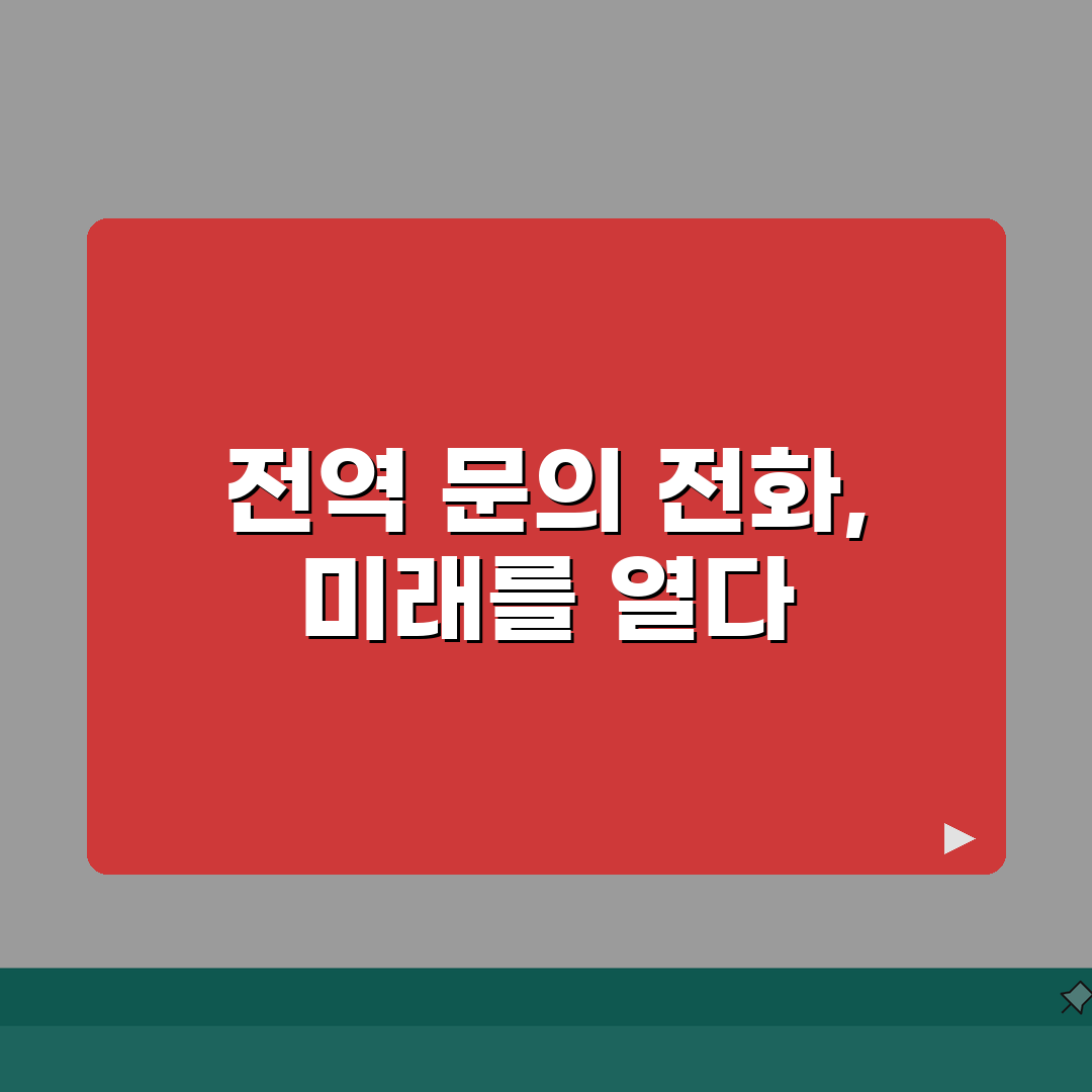 전역 관련 문의 전화번호 | 전역 상담 번호, 7가지 핵심 총정리